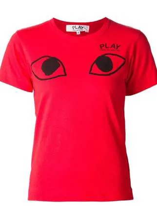 Comme Des Garçons Play eye print T-shirt