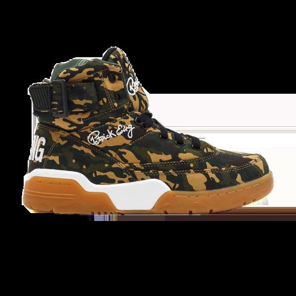 Кроссовки Ewing 33 Hi 'Camo', зеленый