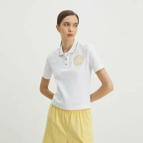 Поло Versace Jeans Couture, размер M, белый