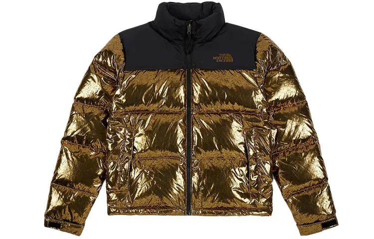 THE NORTH FACE Женский пуховик, цвет Black/Gold