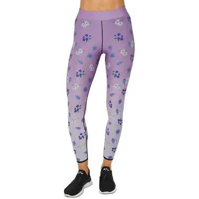 Cor Womens Spring Showers Purple Ombre Leggings Loungewear S BHFO 6165