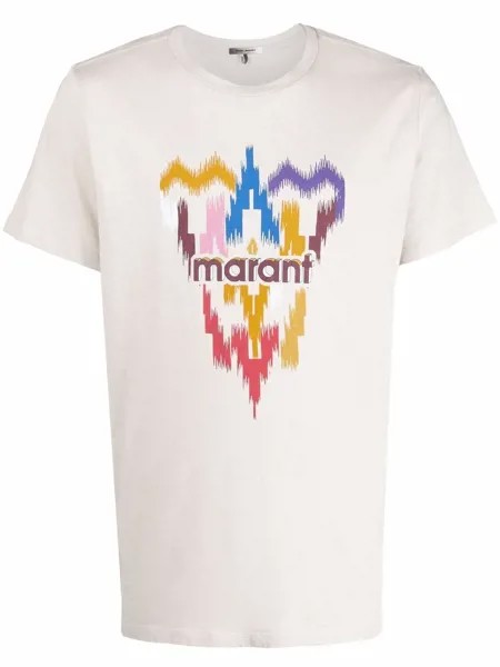 Isabel Marant футболка с логотипом