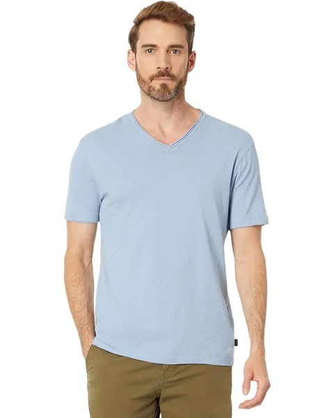 Футболка John Varvatos Miles Short Sleeve V-Neck K3595Z2, синий