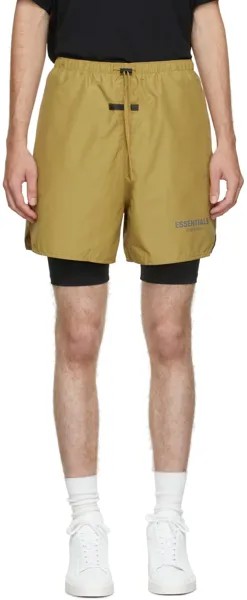 Волейбольные шорты цвета хаки Essentials
