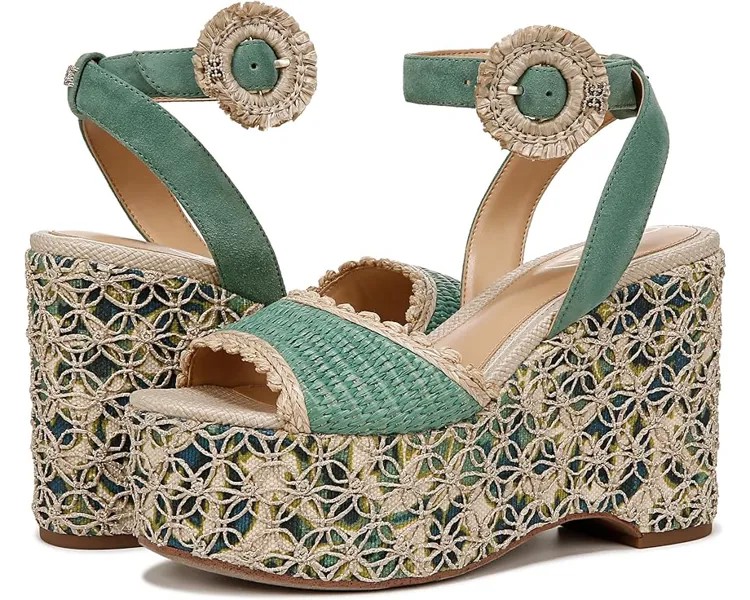 Сандалии Sam Edelman Amber Platform, цвет Turquoise Green