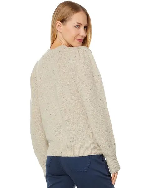 Свитер Faherty Boone Sweater, цвет Oatcake