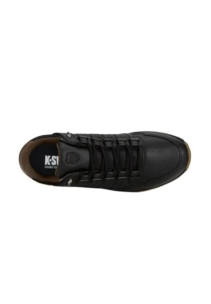 Кроссовки на шнуровке K-SWISS, черный