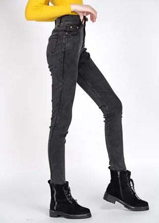 Брюки женские J.Y.D 8006-3 (26, Темно-Серый)