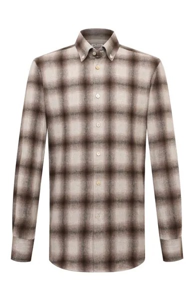 Хлопковая рубашка Kiton