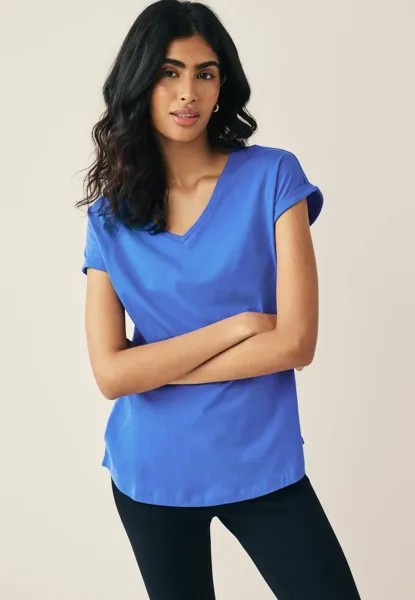 Футболка базовая RICH SLEEVE Next, цвет blue