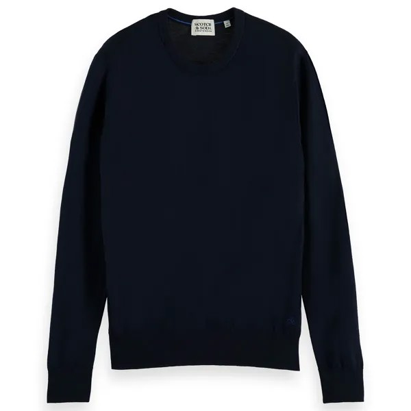 Толстовка Scotch & Soda Strickpullover, темно-синий