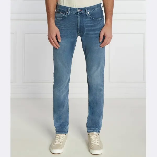 Зауженные джинсы Хьюстон Tommy Hilfiger, синий