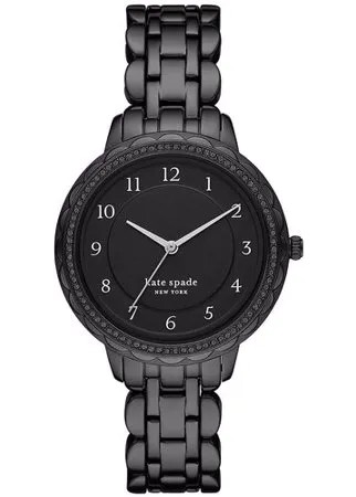 Женские наручные часы Kate Spade New York Morningside Quartz Crystal Black Dial Ladies Watch