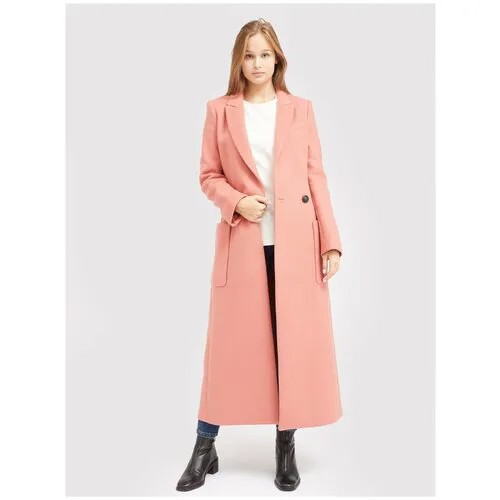 Пальто Twinset Milano, размер 40, розовый