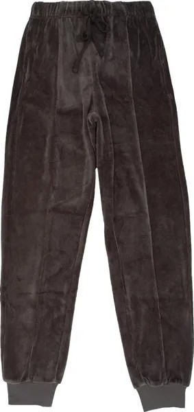 Брюки Fear of God Essentials Velour Pant 'Iron', черный