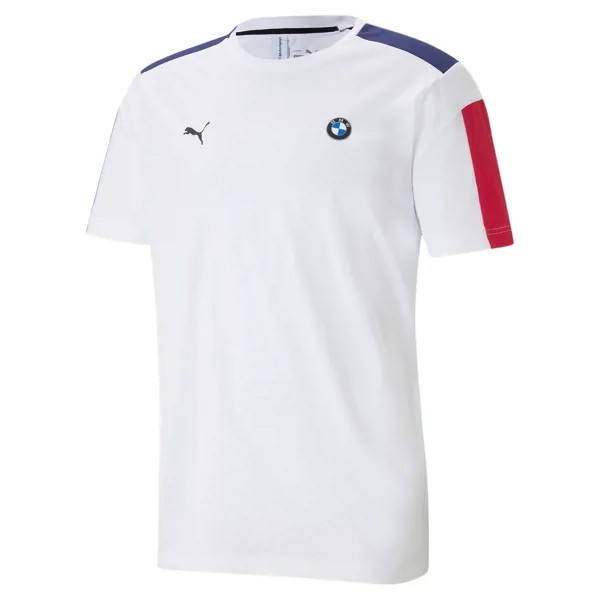 Футболка мужская PUMA Bmw Mms T7 Tee белая M