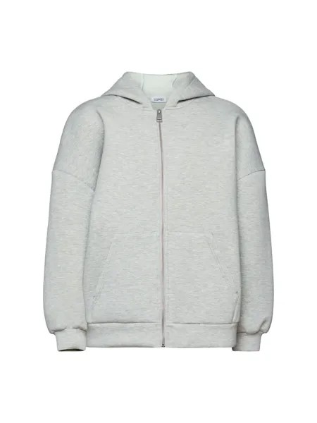 Худи на молнии Esprit, светло-серый