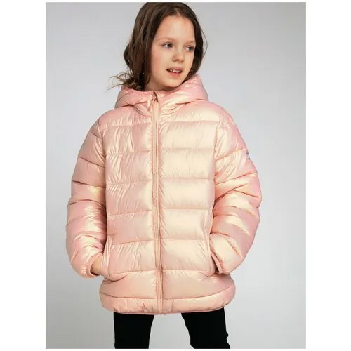 Куртка playToday, размер 146, розовый