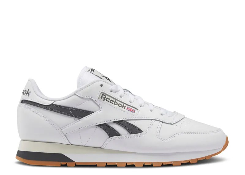 Кроссовки Reebok Classic Leather 'White Pure Grey Gum', белый