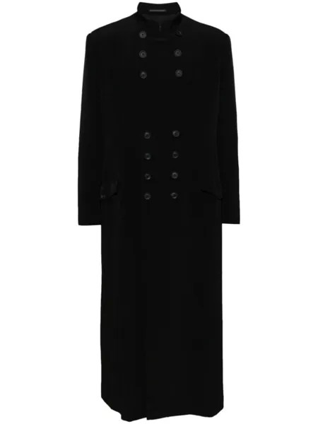 Yohji Yamamoto длинная куртка Ta, черный