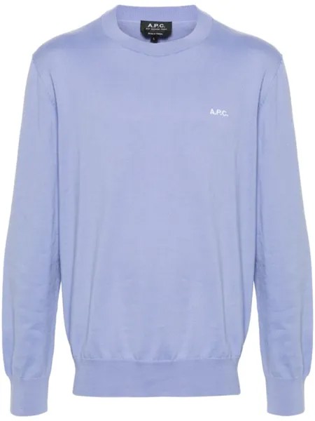 A.P.C. джемпер Melville, фиолетовый