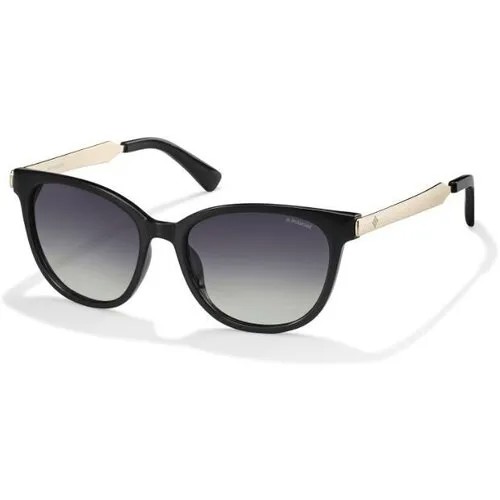 Солнцезащитные очки Polaroid 247849BMB55IX, черный, мультиколор