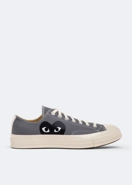 Кроссовки COMME DES GARÇONS PLAY X Converse sneakers, серый