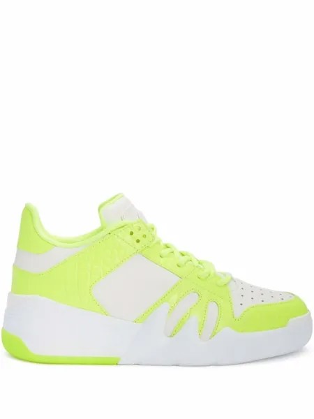 Кроссовки Giuseppe Zanotti Talon, белый/желтый