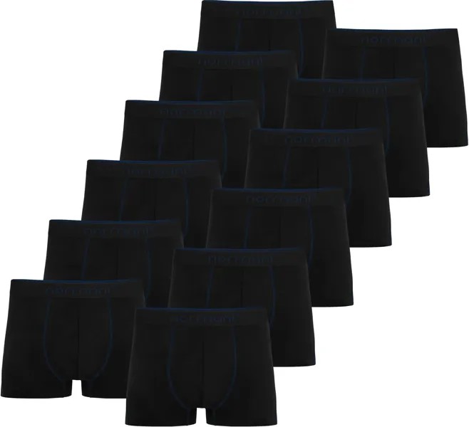 Боксеры normani 12 x Herren Baumwoll-Boxershorts, темно-синий