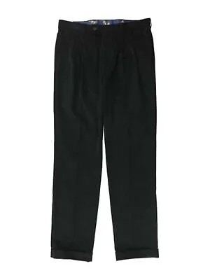 LAUREN RALPH LAUREN Мужские черные брюки 32W/ 32L