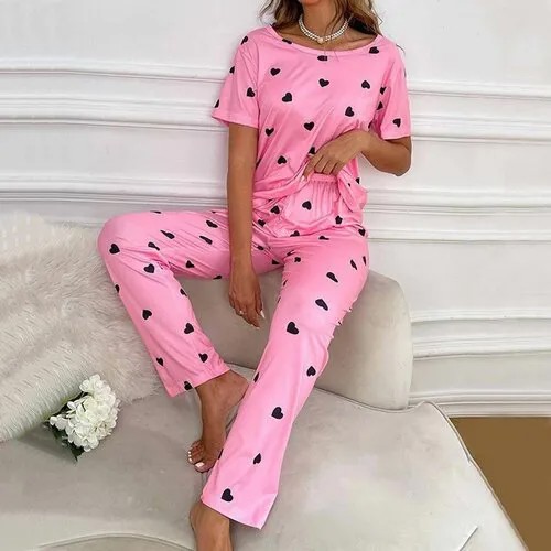 Пижама  VitoRicci, размер 50, розовый