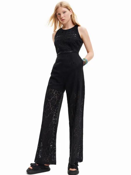 Комбинезон обычного кроя Desigual, черный