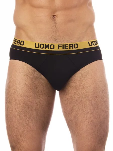 Трусы мужские UOMO FIERO 034FS черные 48 RU