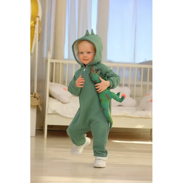 Веселый малыш Комбинезон-дракончик для малышей с открытыми ножками