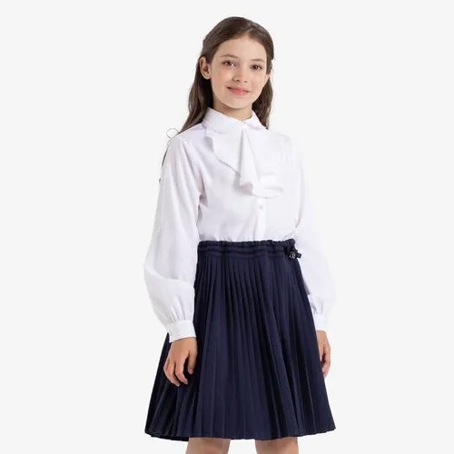 Школьная юбка Kapika, размер 140, синий