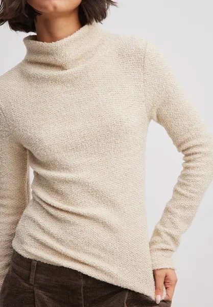 Флисовый свитер NA-KD, цвет offwhite