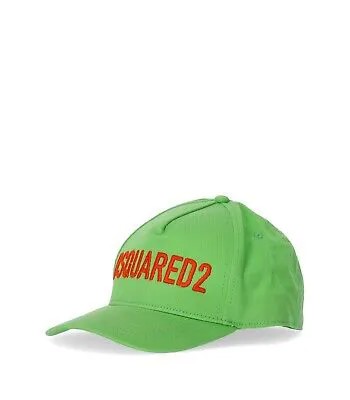 Dsquared2 Technicolor Кислотно-зеленая бейсболка Мужчина