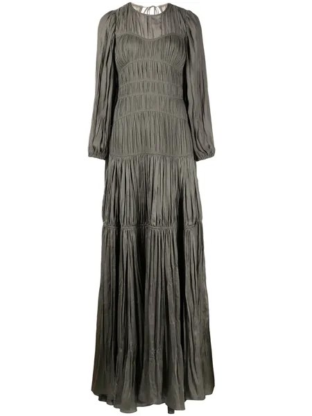 Jonathan Simkhai платье макси Malia со складками