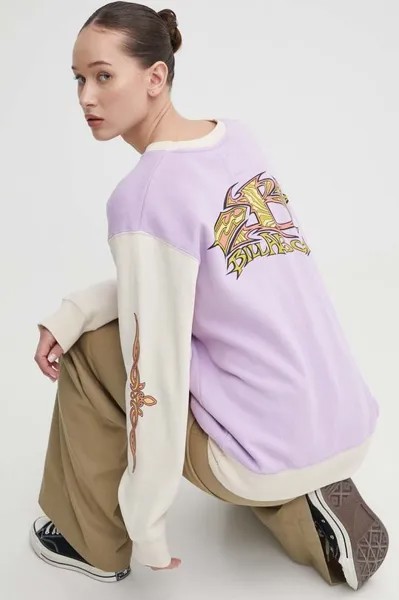 Толстовка с 73 года Billabong, фиолетовый