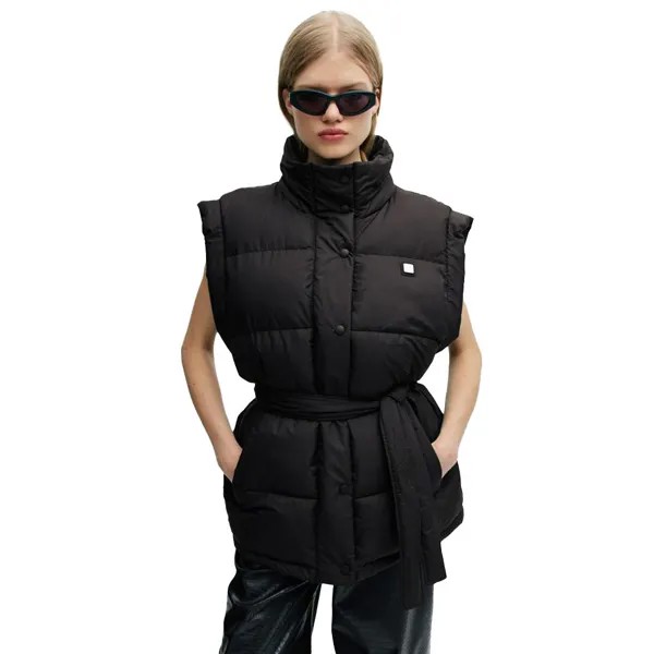 Жилет HUGO Florini 1 10247334 Vest, черный