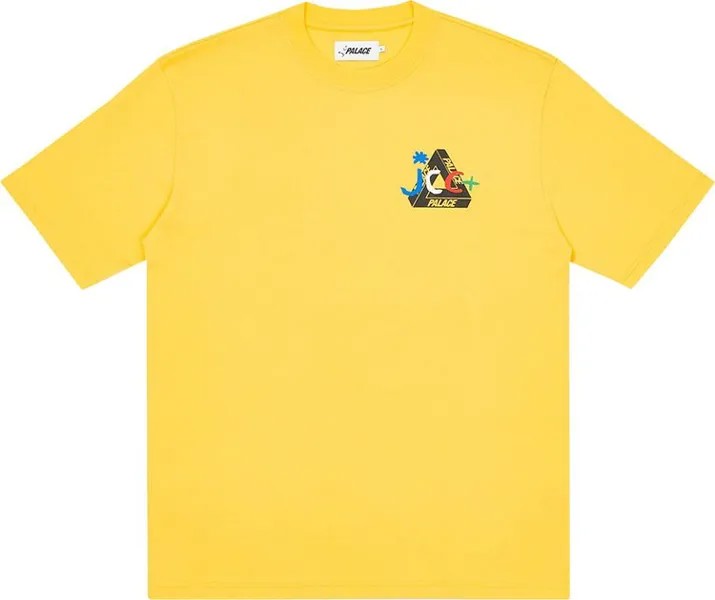 Футболка Palace JCDC2 T-Shirt 'Yellow', желтый