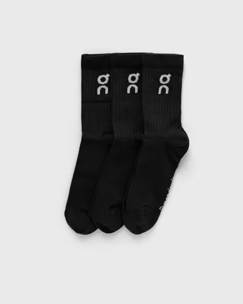 Носки On Logo Sock 3-Pack, черный