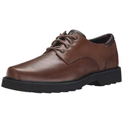 Мужские коричневые кожаные оксфорды Rockport Northfield 12 Narrow (AA,N) BHFO 3071