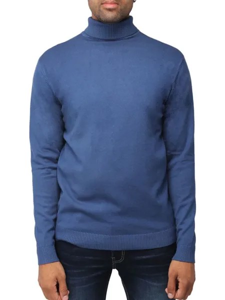 Однотонный свитер с высоким воротником X Ray, цвет Ink Blue