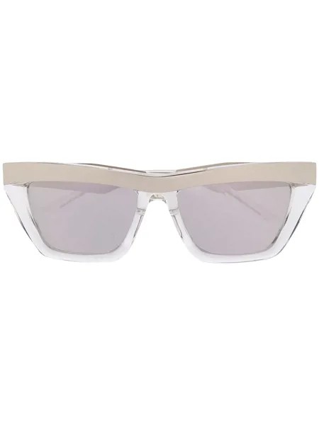 Bottega Veneta Eyewear солнцезащитные очки в оправе 'кошачий глаз'