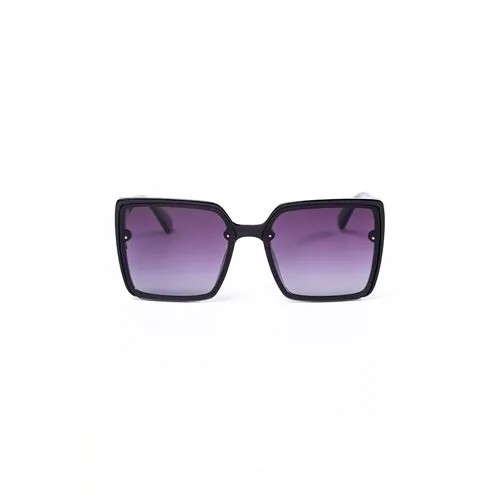 Солнцезащитные очки , черный, фиолетовый