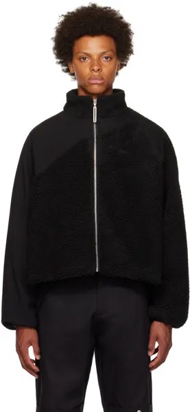SPENCER BADU SSENSE Эксклюзивный черный свитер