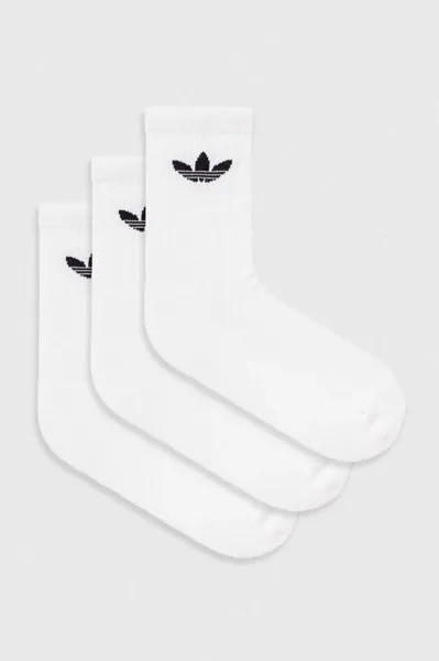 Носки , 3 пары adidas Originals, белый