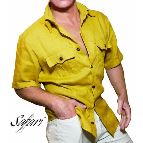 Рубашка SAFARI, размер XL, желтый