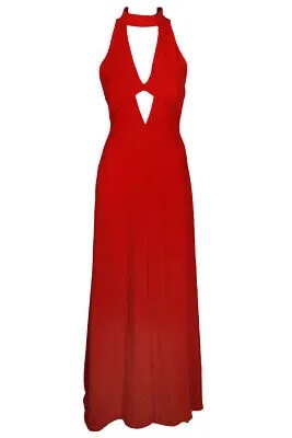 Jill Jill Stuart Оранжевое платье без рукавов с вырезом на шее 10